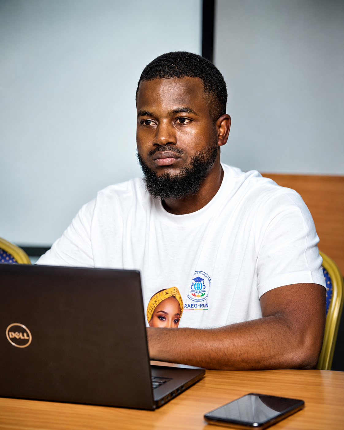 Ismaila Balde pilotant un projet de recherche appliquée en ressources humaines